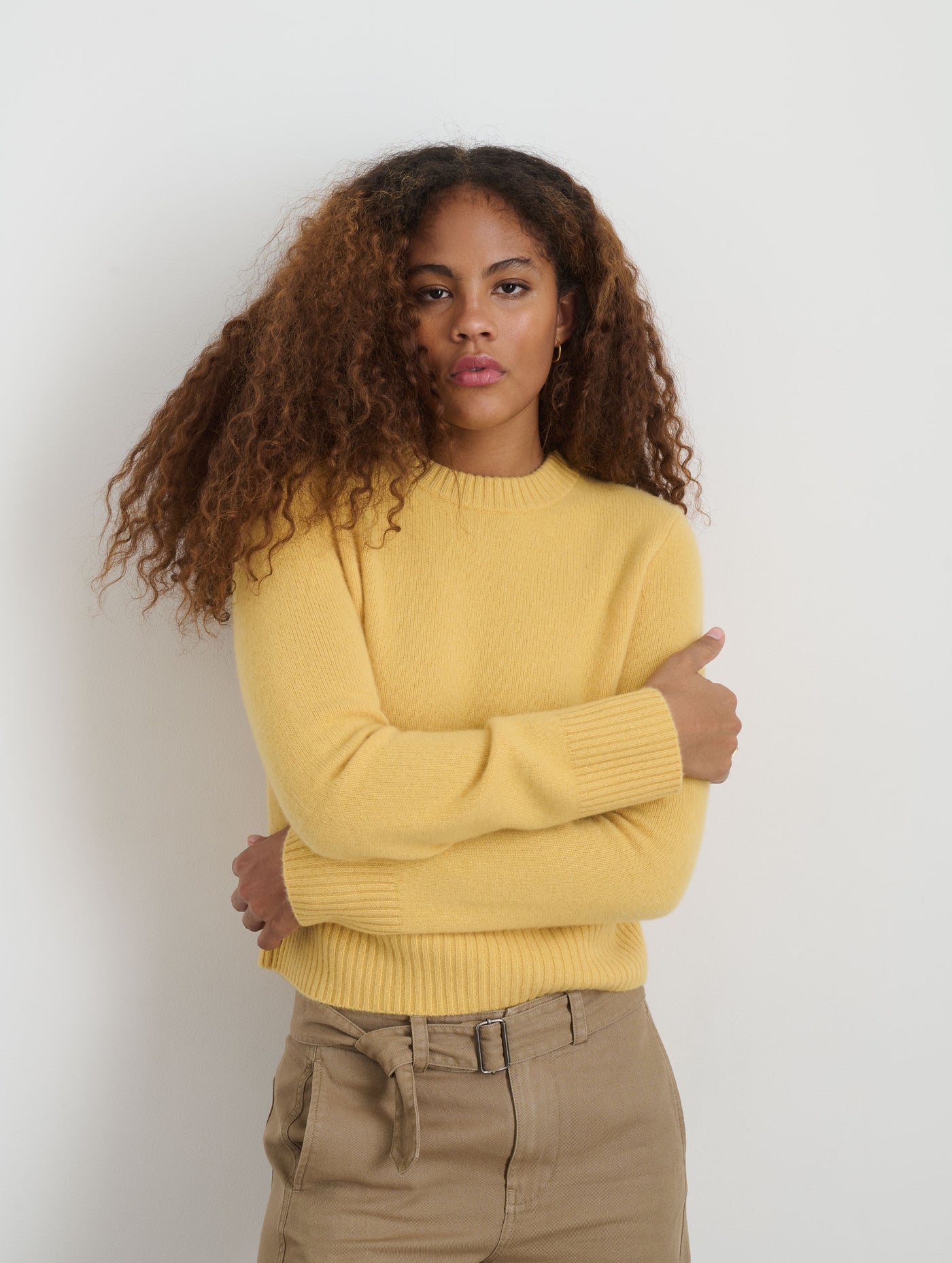 Marais Sweater in Washed Cashmere