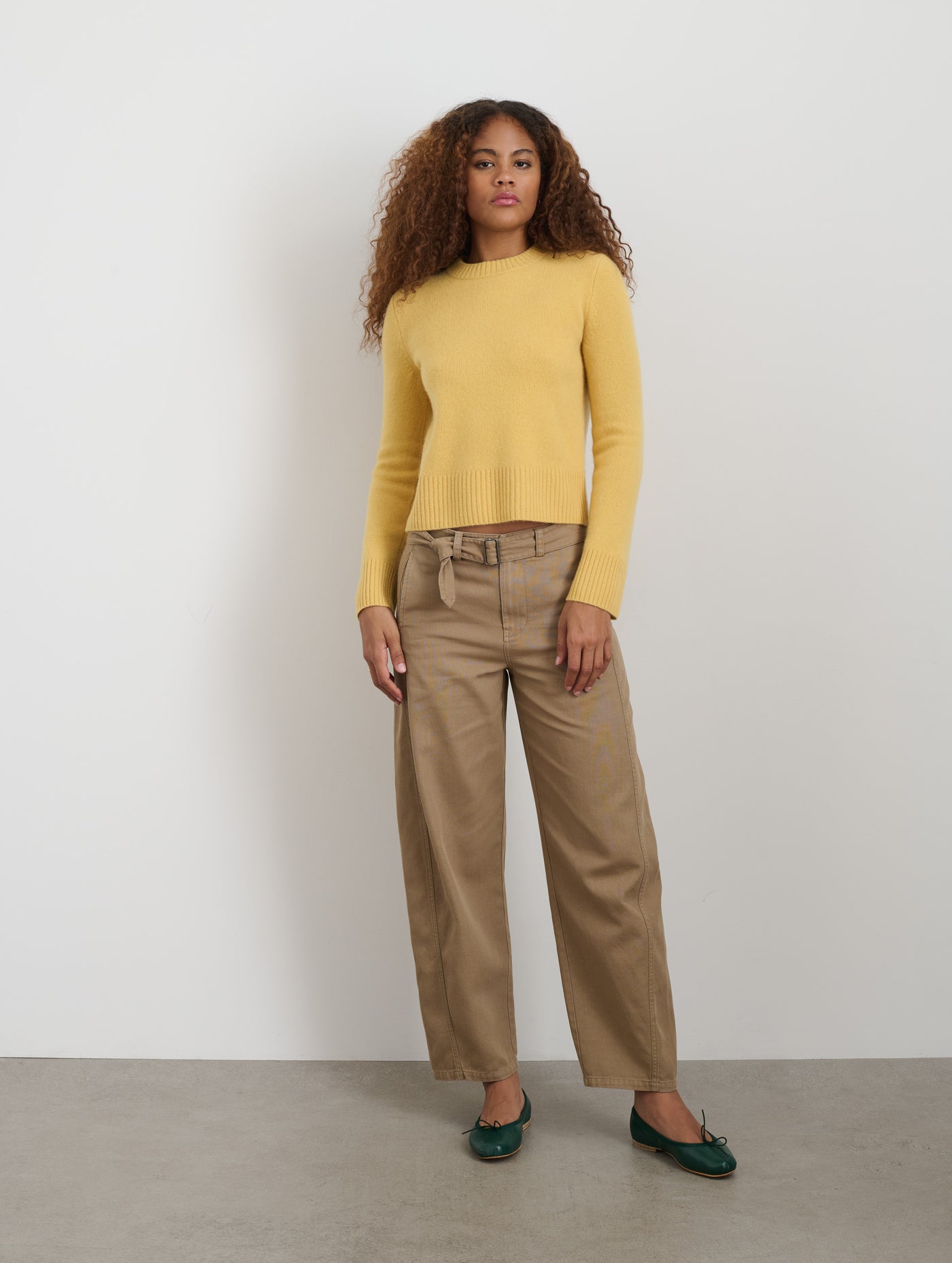 Marais Sweater in Washed Cashmere