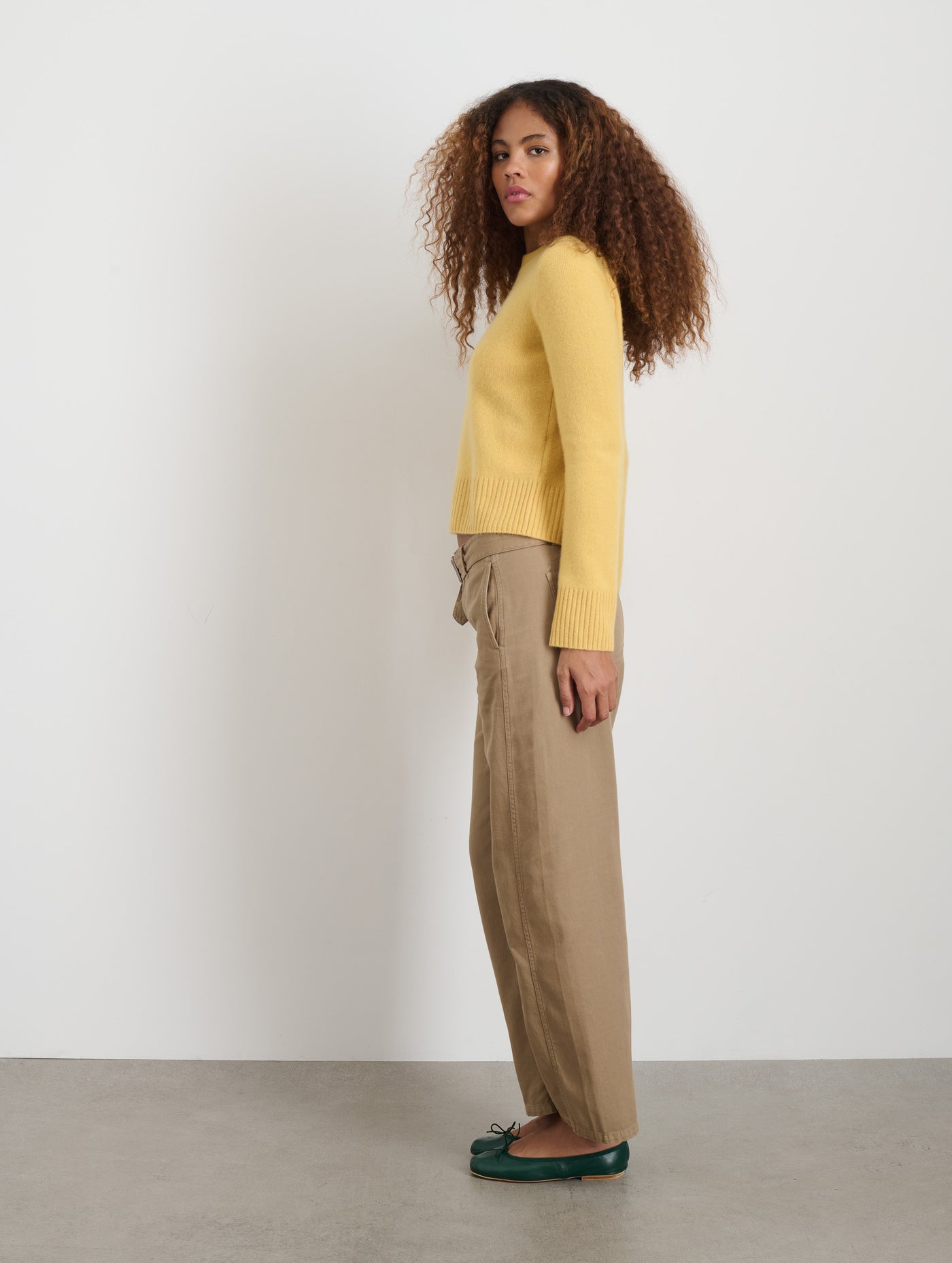 Marais Sweater in Washed Cashmere