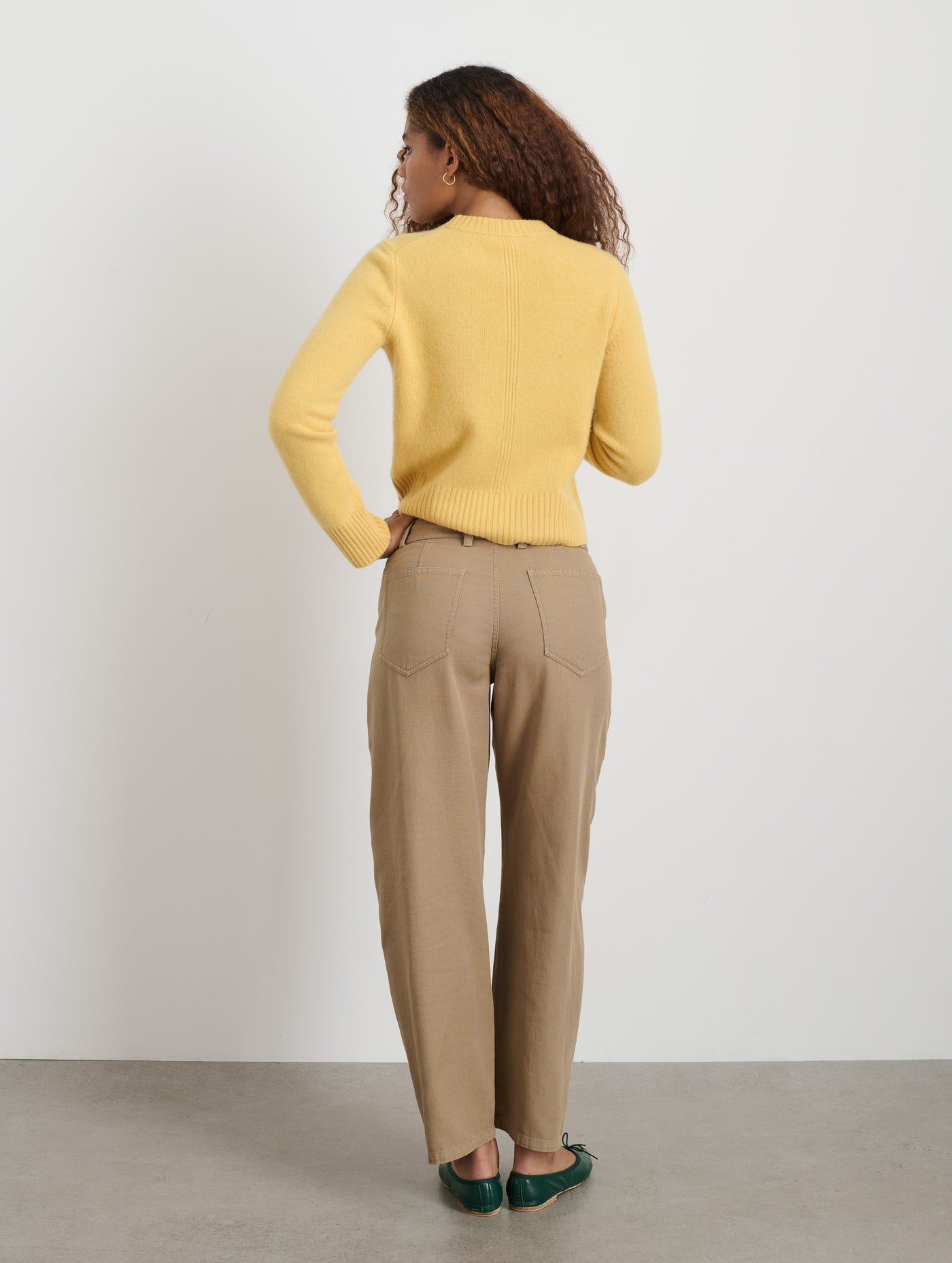 Marais Sweater in Washed Cashmere