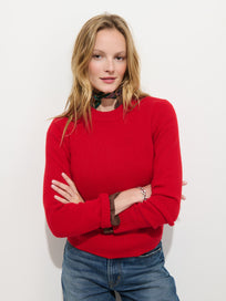 Marais Sweater in Washed Cashmere