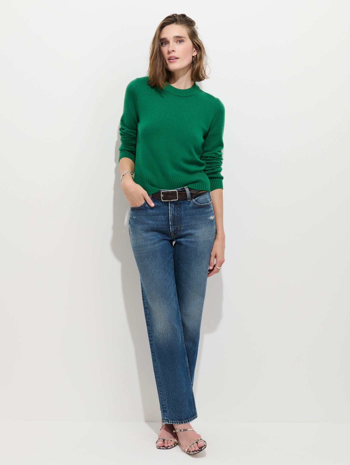 Marais Sweater in Washed Cashmere