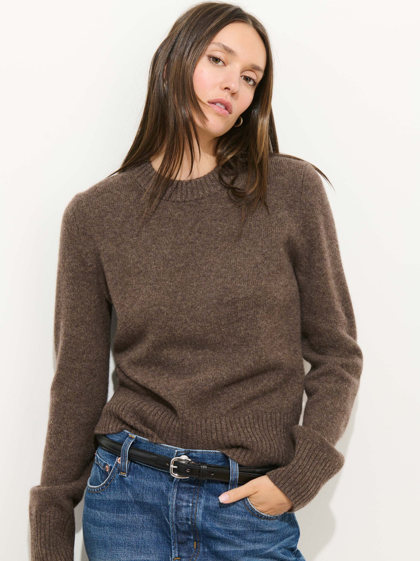 Marais Sweater in Washed Cashmere