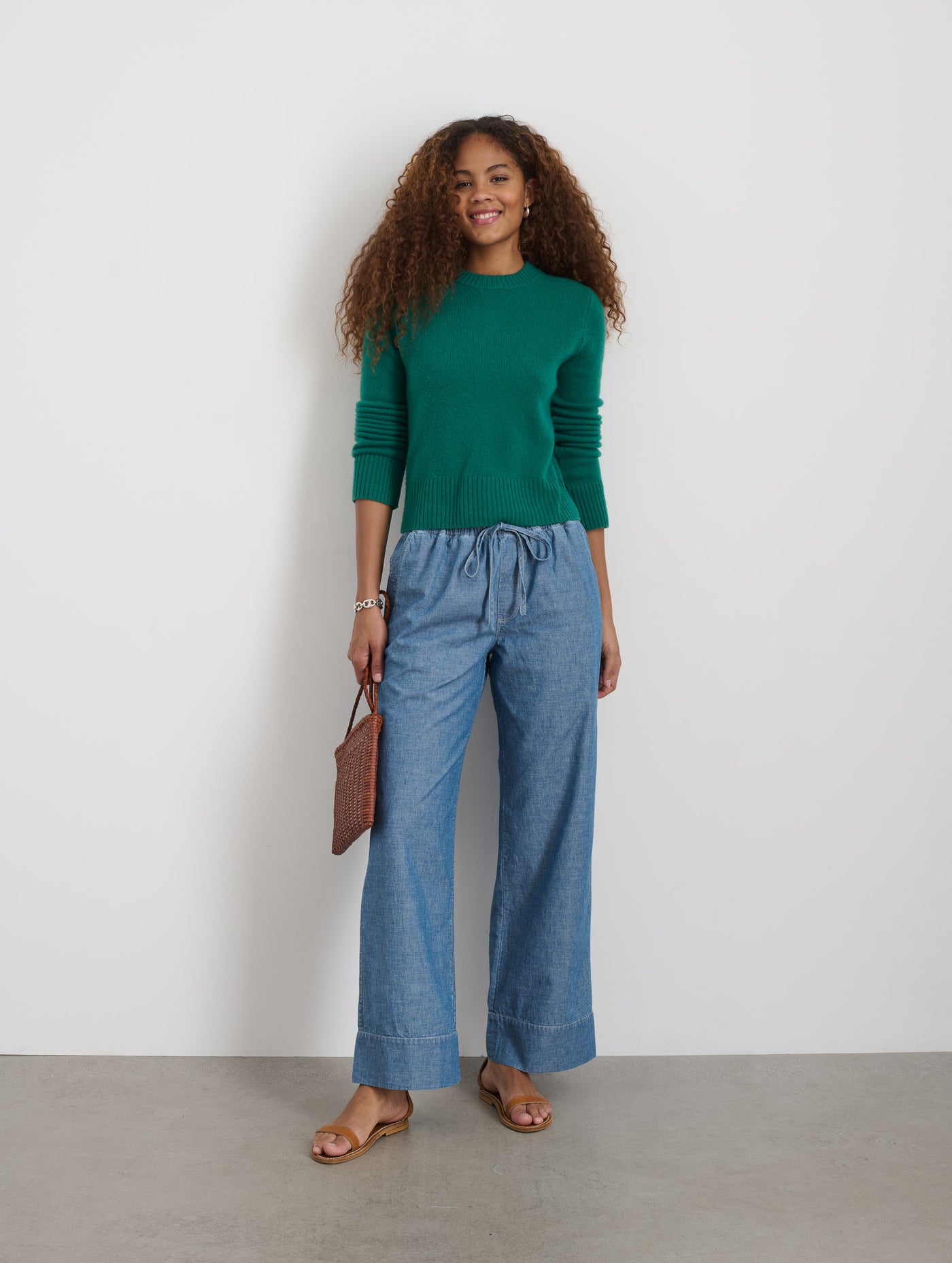 Marais Sweater in Washed Cashmere