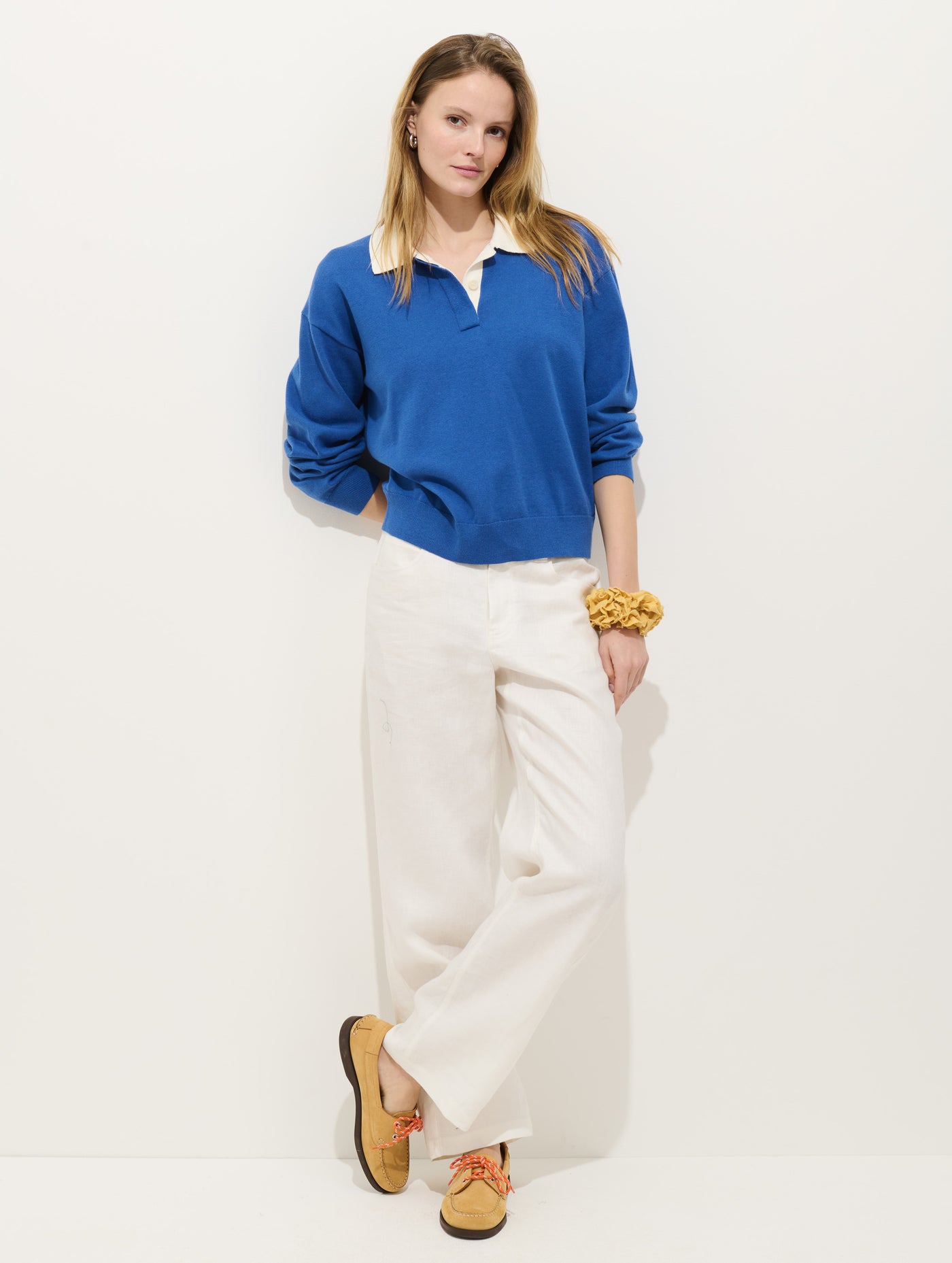Bond St Polo In Cotton Cashmere