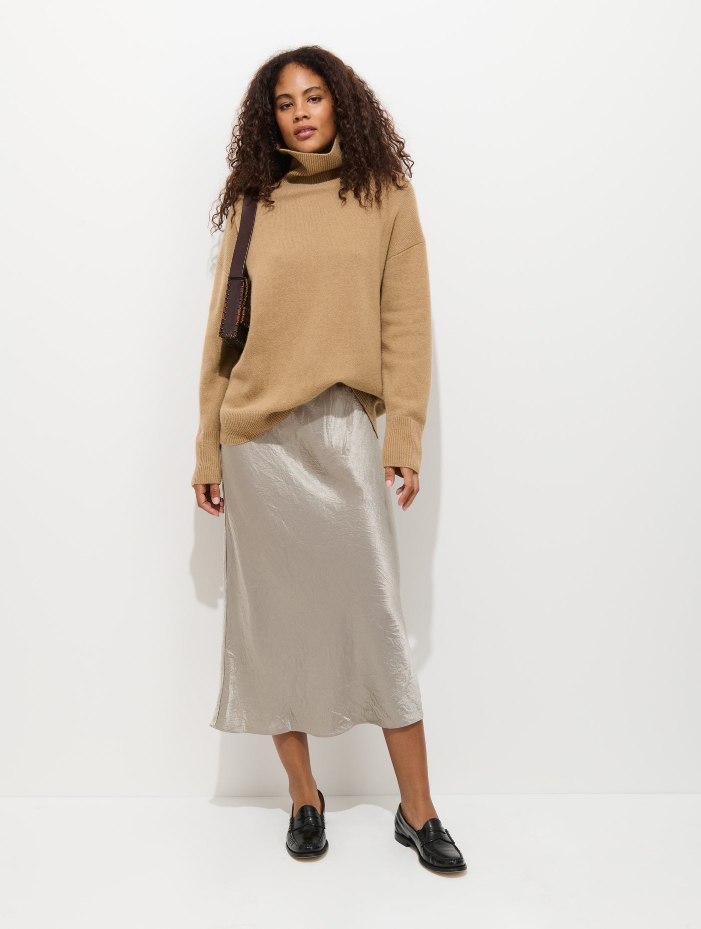 Maisie Turtleneck Sweater In Cashmere