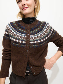 Charlotte Fair Isle Sweater in Wool