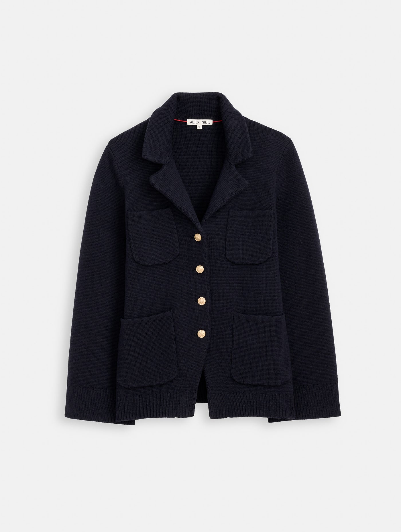 London Sweater Jacket In Cotton Cashmere