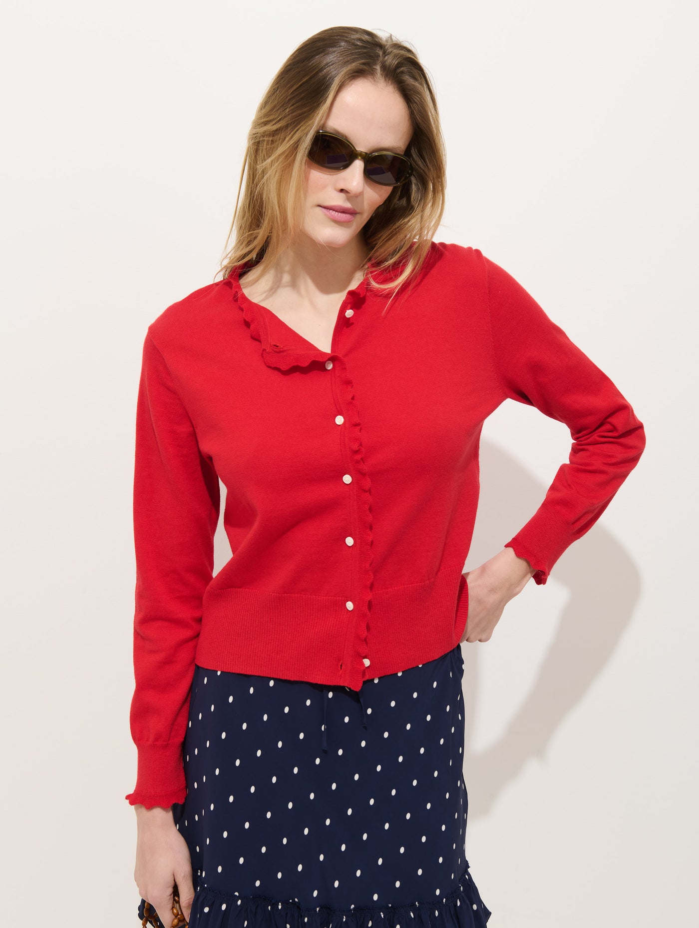 Flora Skirt In Polka Dot