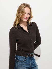 Park Polo in Washed Cashmere