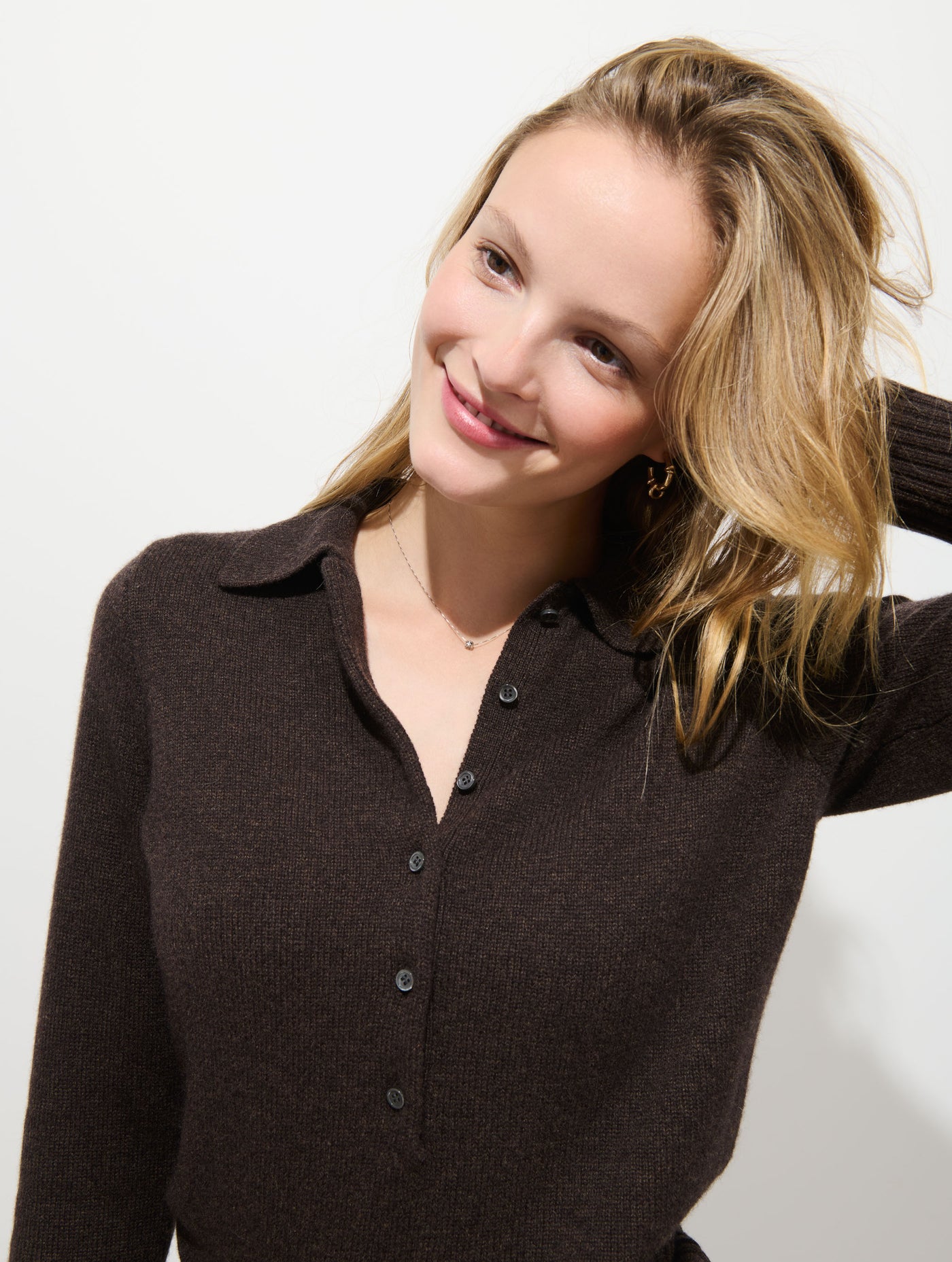 Park Polo in Washed Cashmere