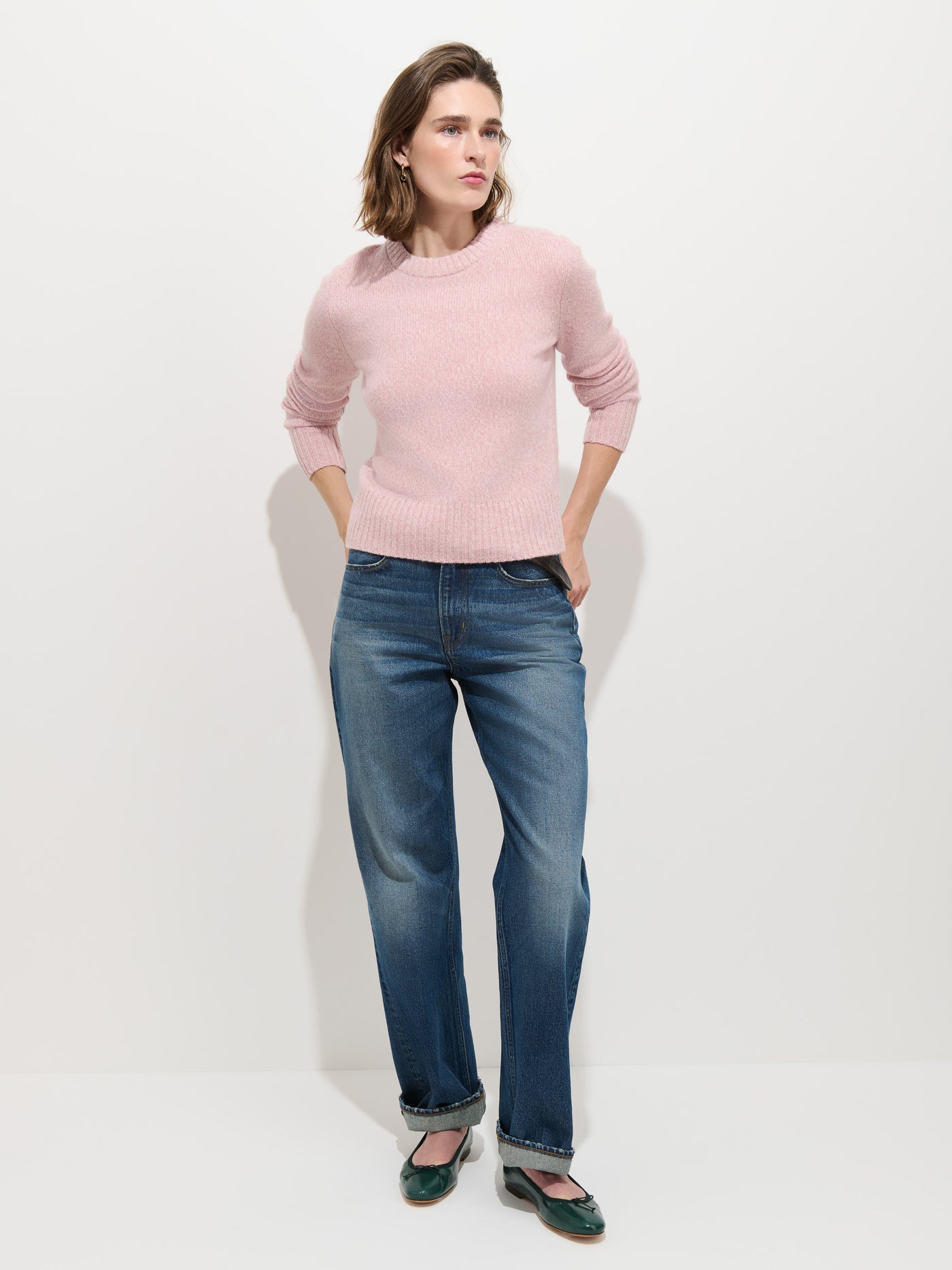 Marais Sweater in Washed Cashmere