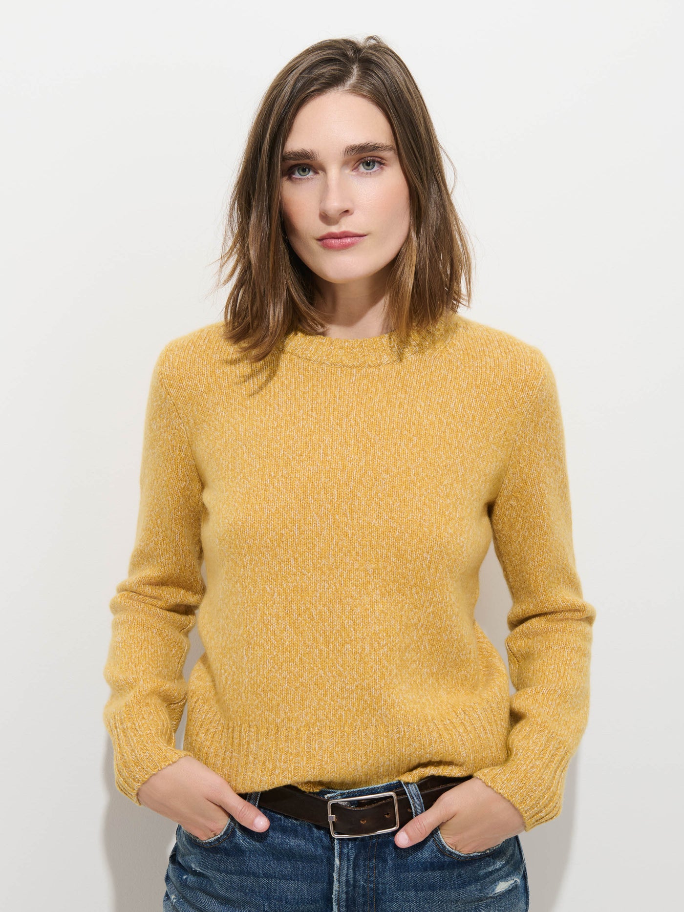 Marais Sweater in Washed Cashmere