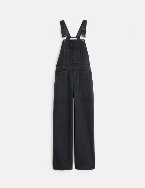 Lili Overall In Black Denim