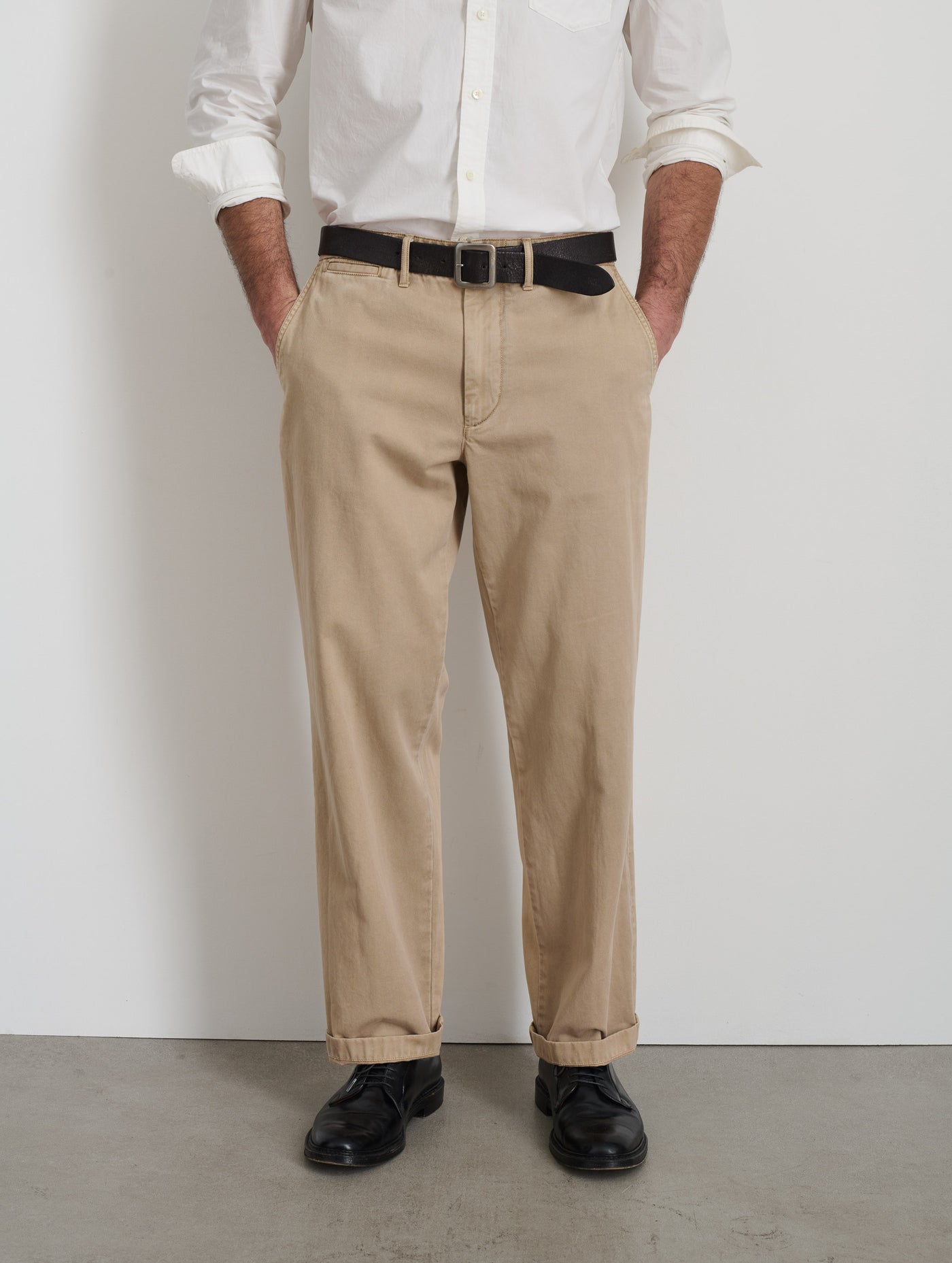 Straight Leg Pant In Vintage Wash Chino
