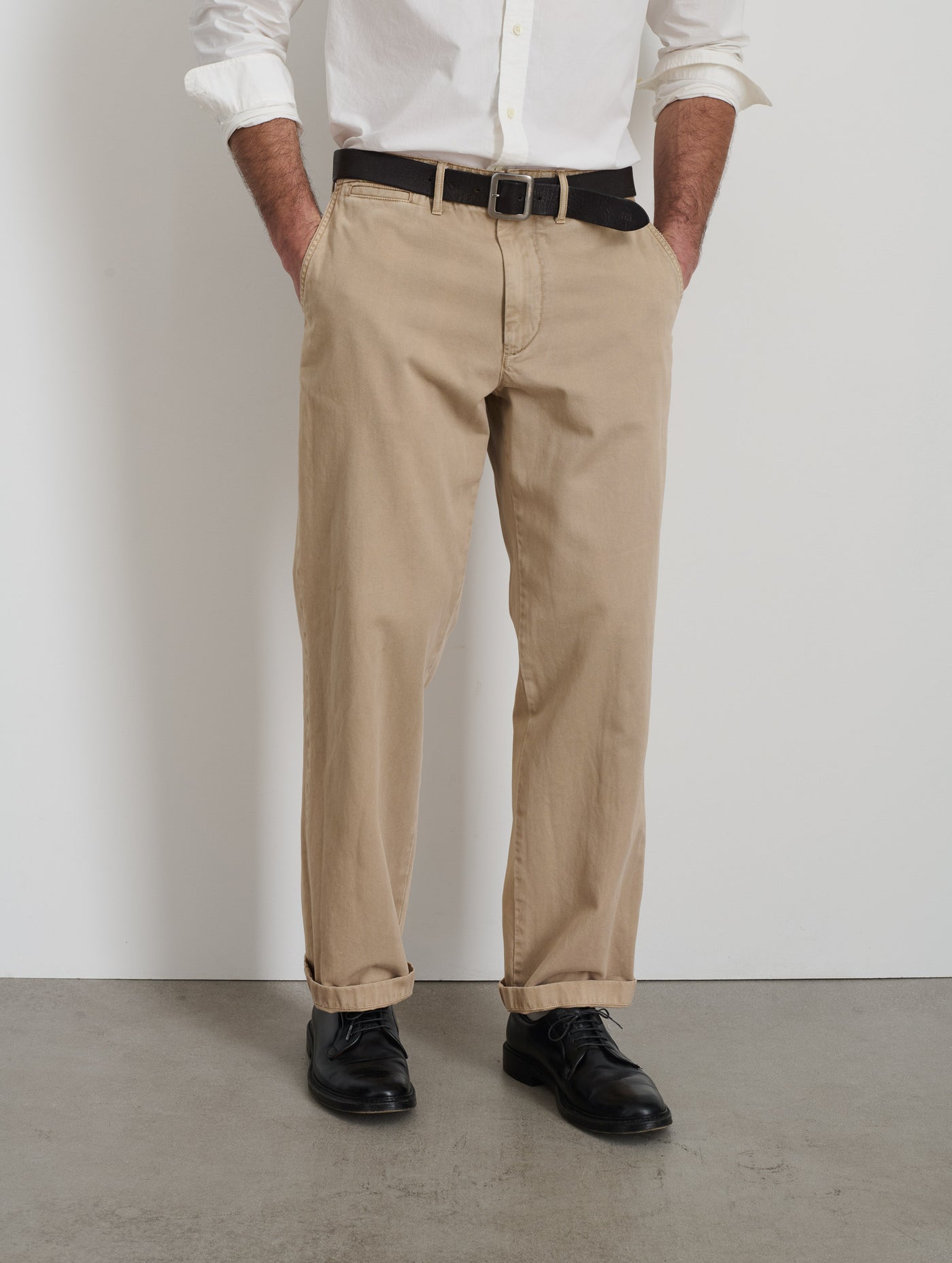 Straight Leg Pant In Vintage Wash Chino