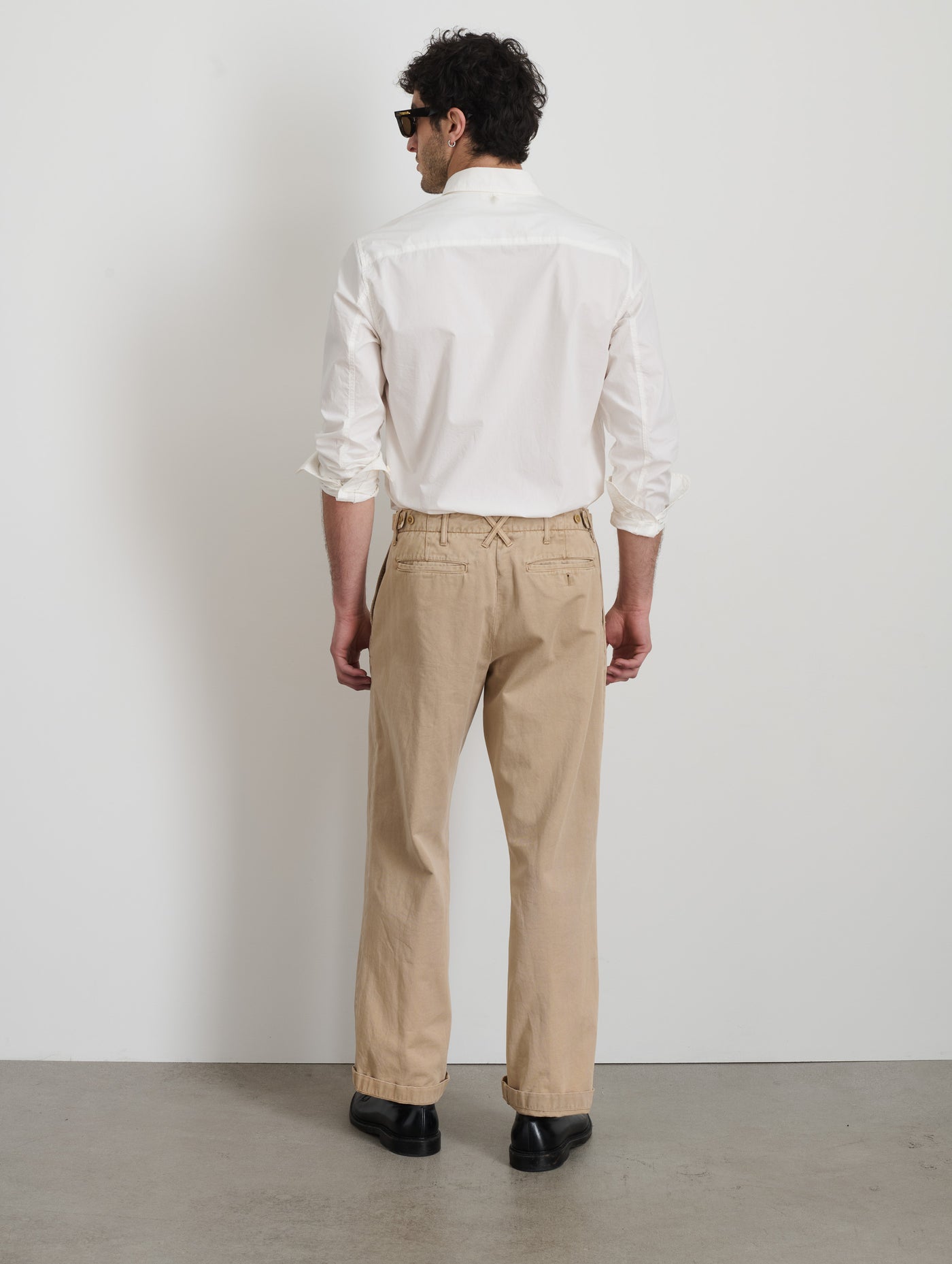 Straight Leg Pant In Vintage Wash Chino