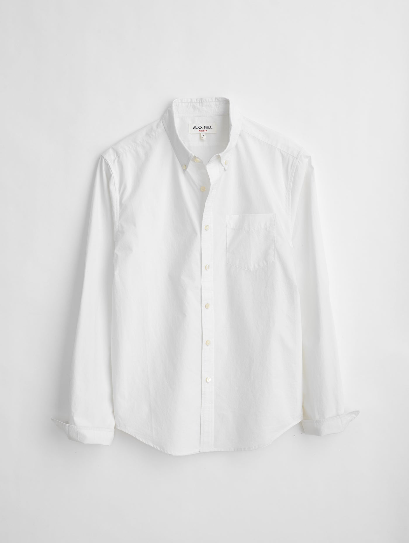 Mill Shirt In Cotton Poplin