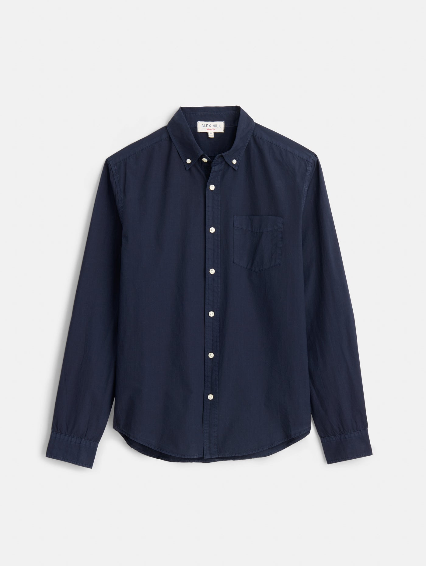 Mill Shirt In Cotton Poplin