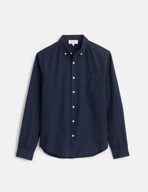 Mill Shirt In Cotton Poplin