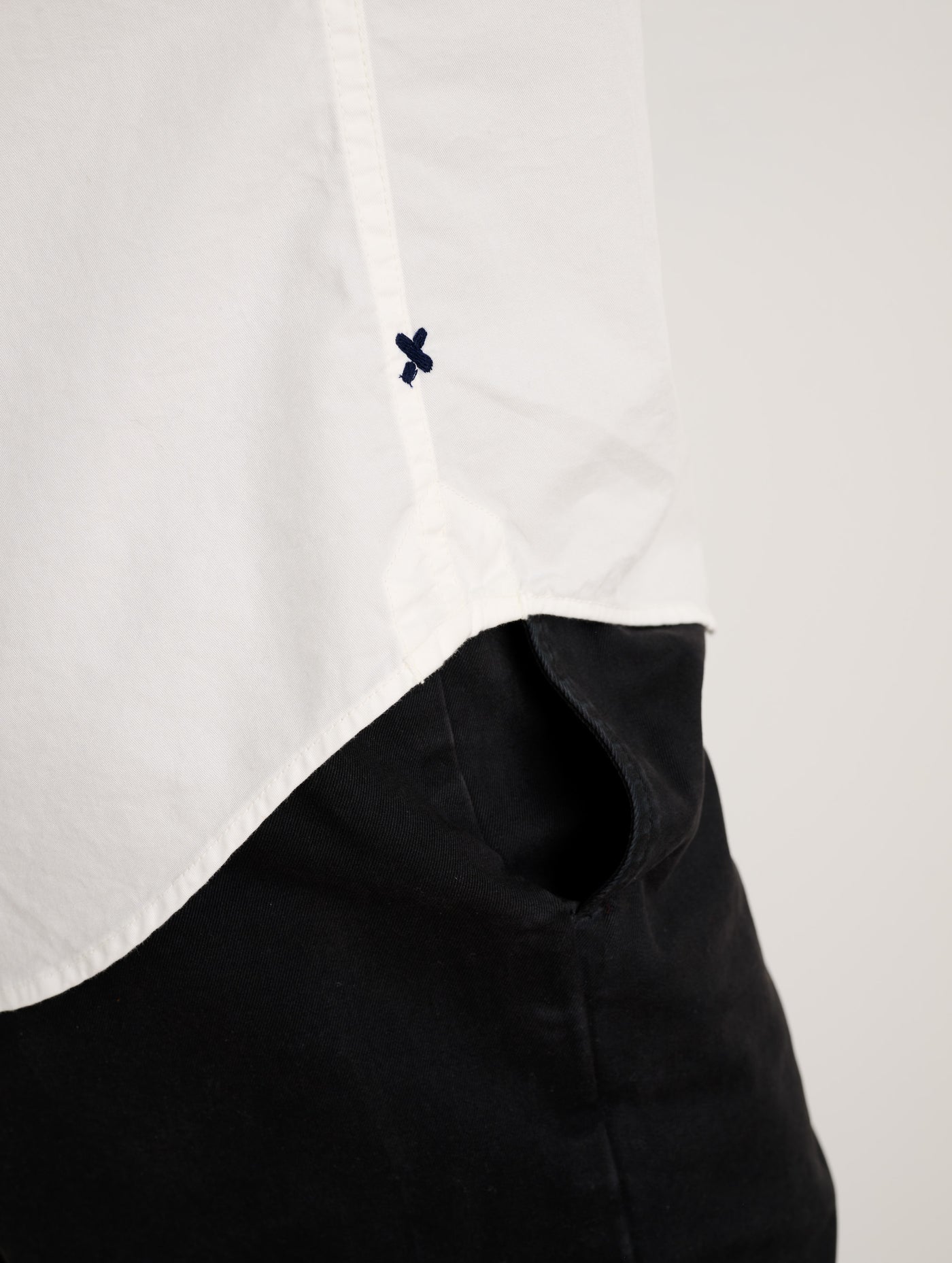 Mill Shirt In Cotton Poplin
