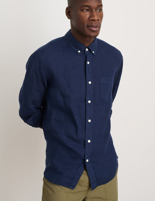 Mill Shirt In Linen