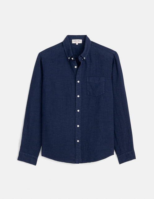 Mill Shirt In Linen