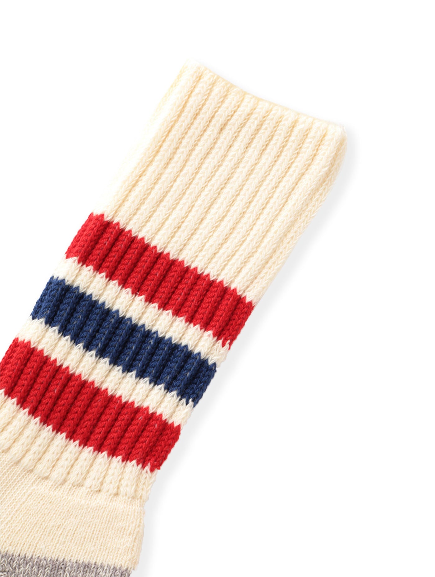 RoToTo Coarse Ribbed Old School Crew Socks