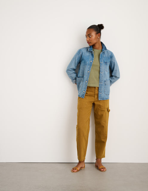 Britt Work Jacket in Denim