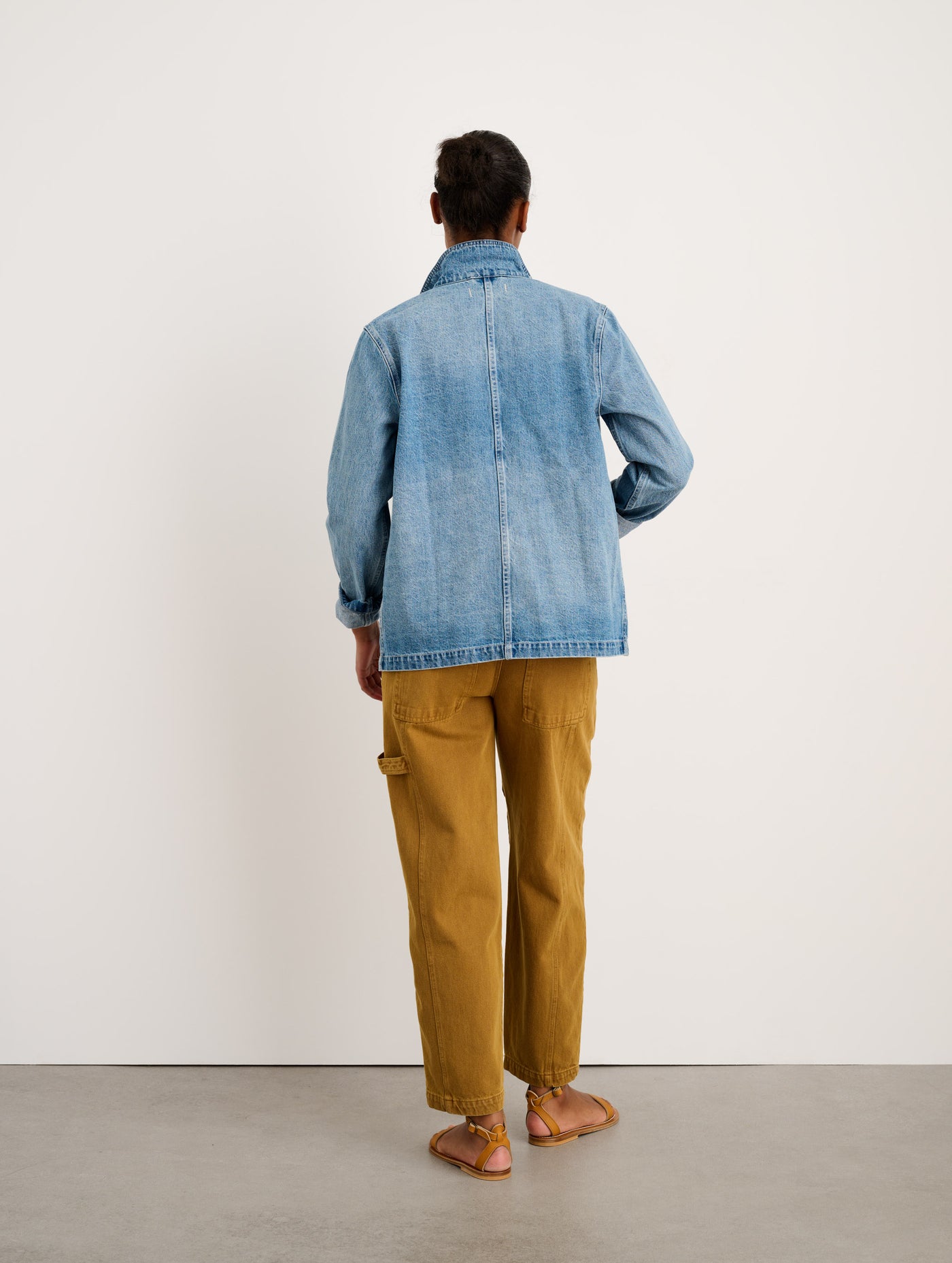 Britt Work Jacket in Denim